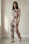 Zivame Buttersoft Knit Poly Pyjama Set - Maple Sugar — thumbnail 2